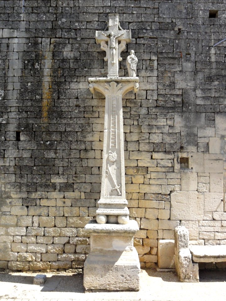 Brauvilliers (Meuse) croix de chemin