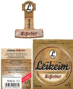 Brauhaus Leikeim - Leikeim Kellerbier, 2020 photo