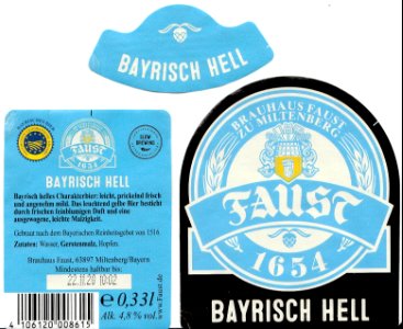 Brauhaus Faust - Faust Bayrisch Hell