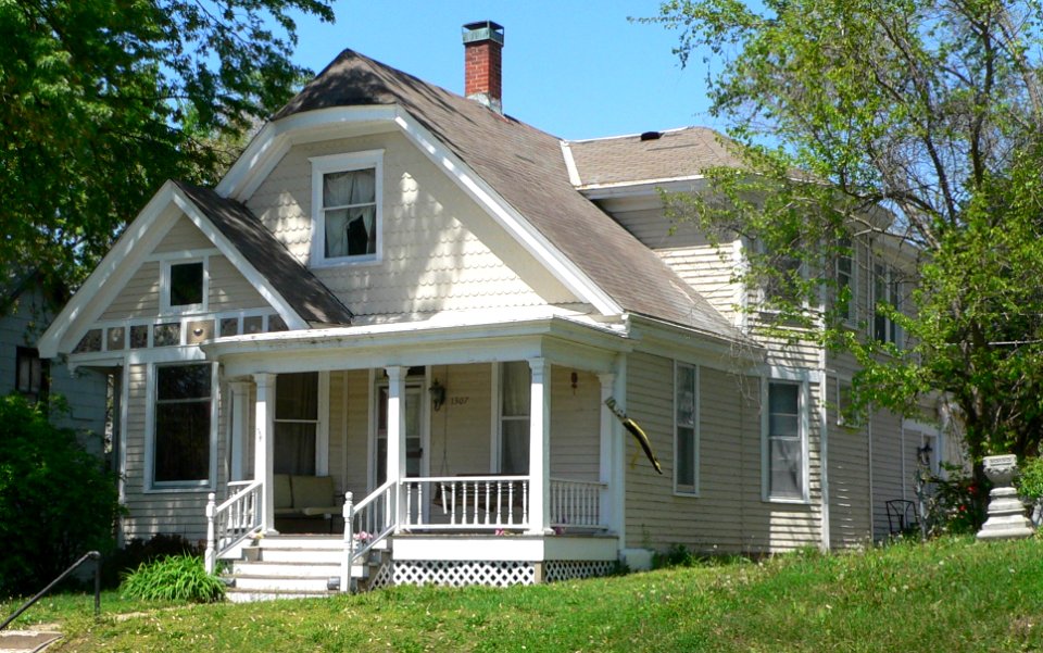 Braun house (Atchison KS) from SE 2