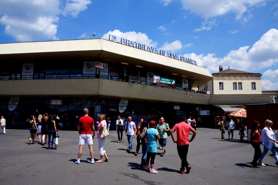 Bratislava main train station (Bratislava hlavná stanica)
