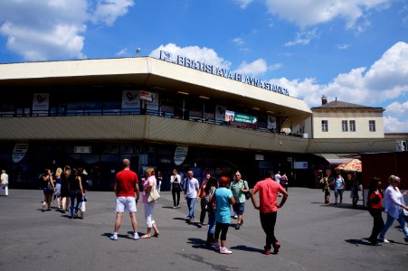 Bratislava main train station (Bratislava hlavná stanica) photo