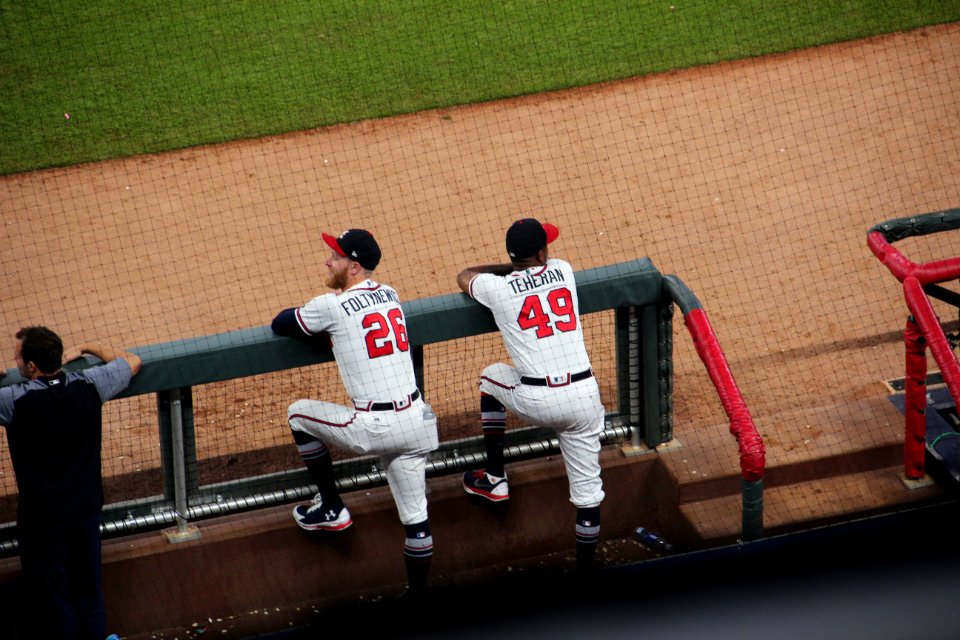Braves vs Cardinals Sept 18 2018 (213) dugout