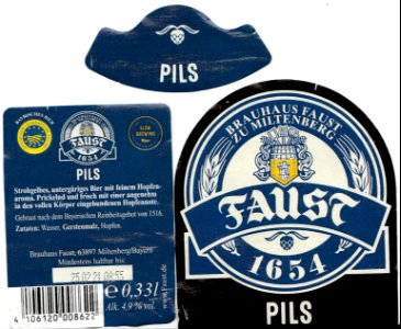 Brauhaus Faust - Faust Pils