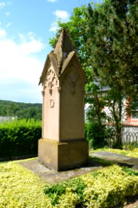 Braunfels, Friedhof St. Georgen, Grabmal Wilhelm Christian Fürst zu Solms-Braunfels
