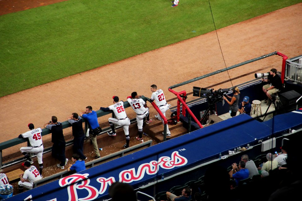 Braves vs Cardinals Sept 18 2018 (162) dugout