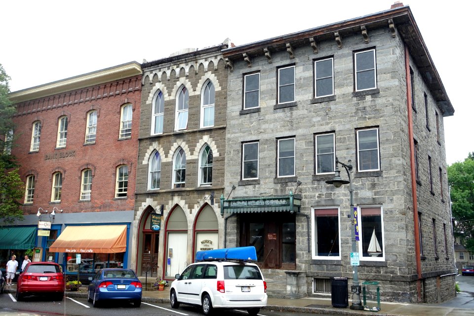 Bridge Street buildings - Shelburne Falls, Massachusetts - DSC00216
