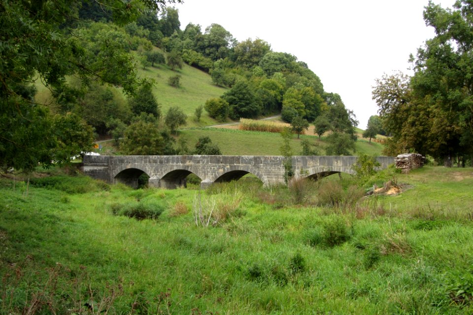 Bridge Tauberscheckenbach (Middle Franconia) from the South 1