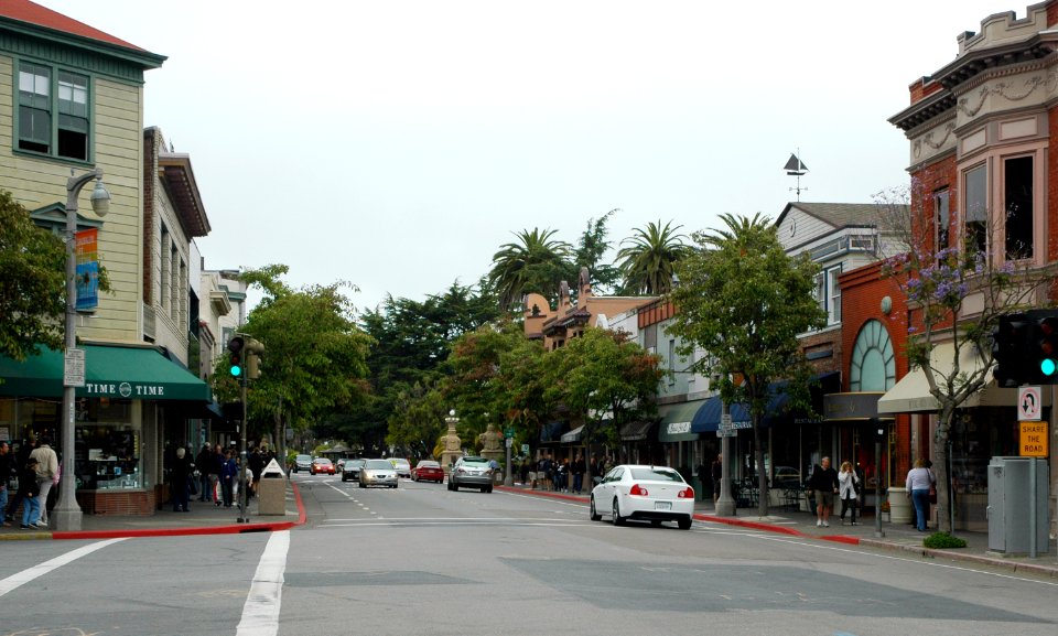 Bridgeway and Princess St, Sausalito