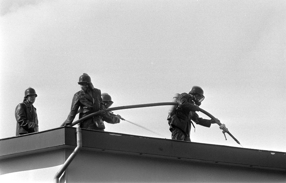 Brinkers margarinefabriek in Oudewater uitgebrand, Bestanddeelnr 926-6745