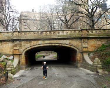 Bridle path arch W64 CP West Drive East cloudy jeh