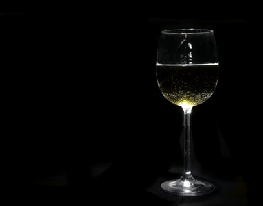 Wine benefit from wine glass photo