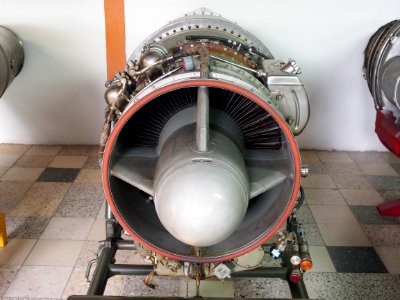 Bristol Siddeley Orpheus 803 (1958) used in FIAT G91, at Flugausstellung Hermeskeil, pic2