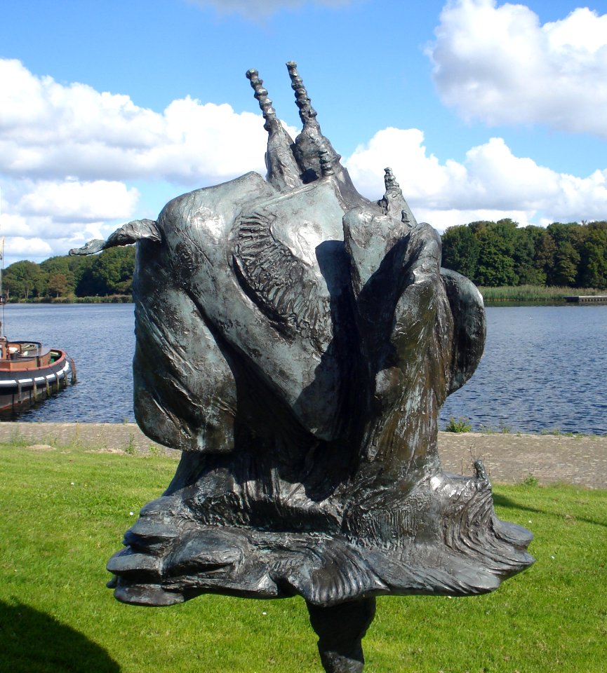 Brielle kunstwerk wind in de zeilen
