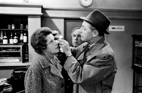 Brief Encounter (Tweesprong) voor VPRO-televisie 31 oktober. Myra Ward met haar , Bestanddeelnr 915-6855