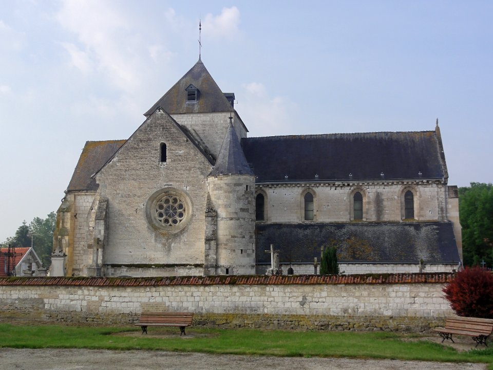 Brienne-sur-Aisne (Ardennes) Église Saint-Jean-Baptiste