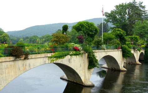 Bridge of Flowers - Shelburne Falls, Massachusetts - DSC00183 photo