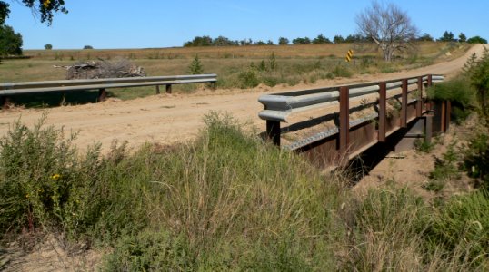Bridge Norton County Road Y x Sand Creek from SW 1