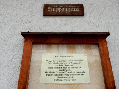 Brienz Suppenhaus Information Dialekt photo