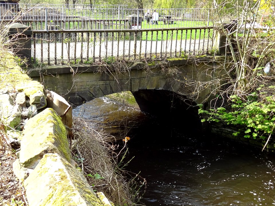 Bridge Over Head Race At Armley Mills