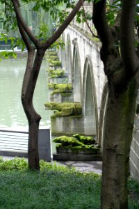 Bridge over Jinjiang River - Hebin Road to Wangjiang Road - Chengdu, China - DSC05679