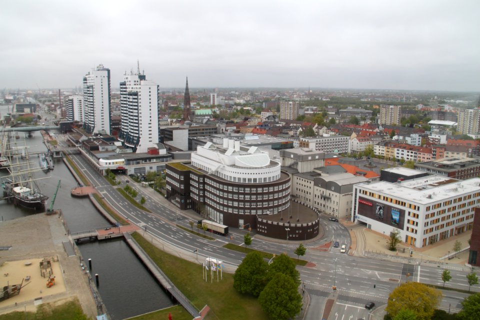 Bremerhaven 2010, Blick vom Richtfunkturm (4)