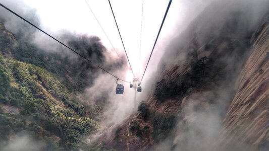 Huangshan the scenery cloud