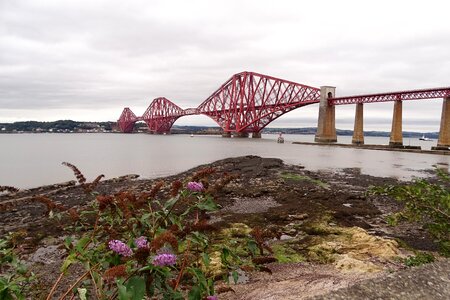 Scotland railway bridge fith of forth