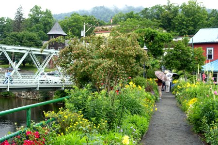 Bridge of Flowers - Shelburne Falls, Massachusetts - DSC00156 photo