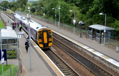 Bridge of Allan railway station photo