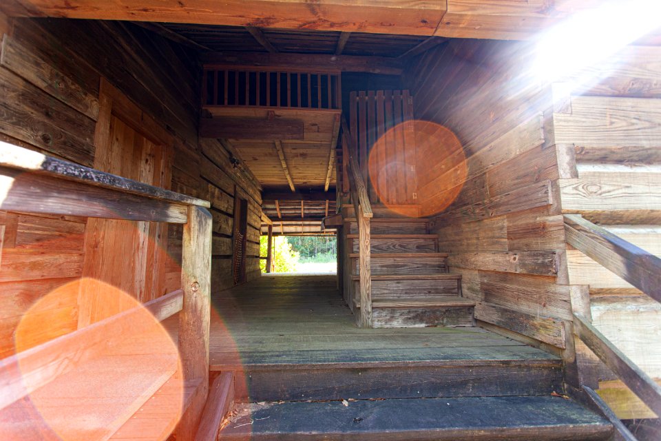 Breezeway of the Autrey House