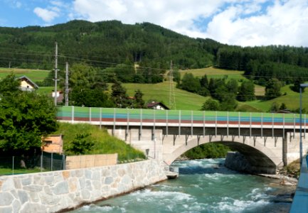 Brennerbahnbrücke über die Sill