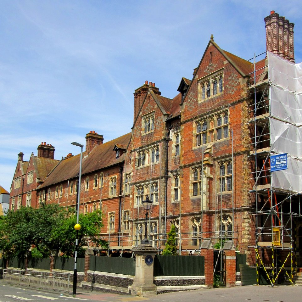 Brighton College (Chichester House, School House and Dawson Hall), Eastern Road, Brighton (NHLE Code 1380478) (July 2015)