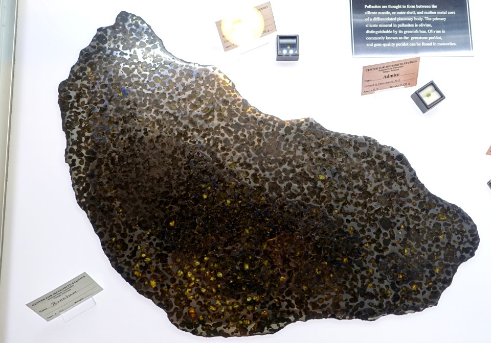 Brenham - Center for Meteorite Studies - Arizona State University - Tempe, AZ - DSC05826