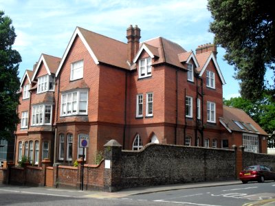 Brighton and Hove High School Sports Centre (Northern Block), Montpelier Road, Brighton (July 2010)