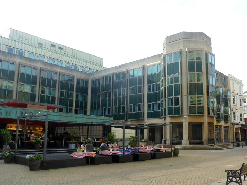 Brighton Thistle Hotel, King's Road, Brighton (July 2014) (Rear Elevation to Bartholomew Road)