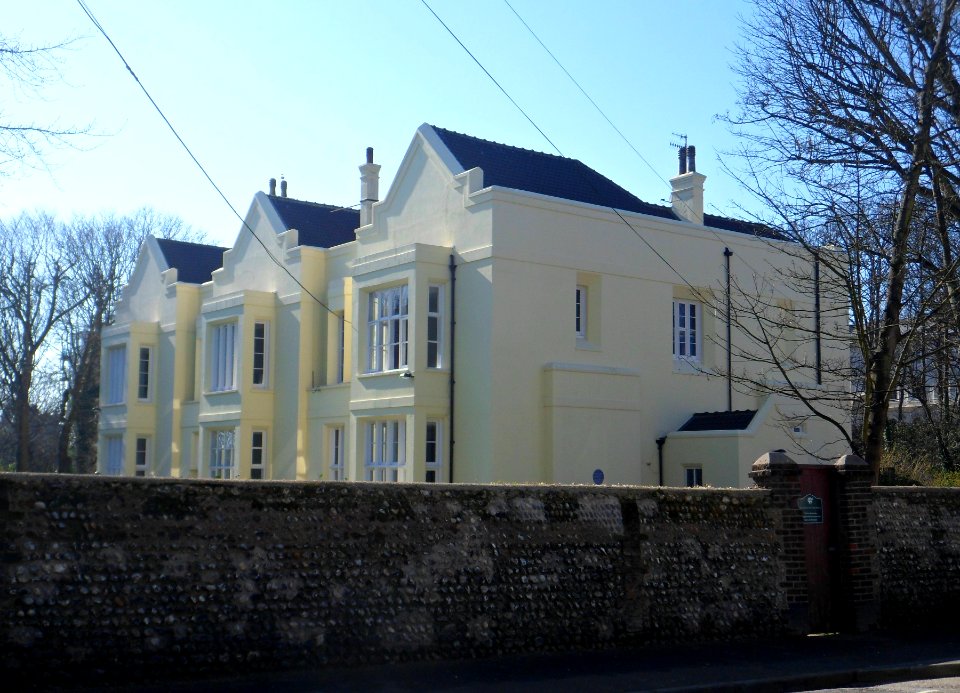 Brighton and Hove High School (The Old Vicarage Building), Denmark Terrace, Montpelier, Brighton (NHLE Code 1380985) (March 2014) (2)