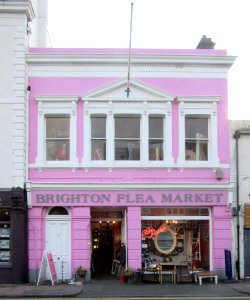Brighton Flea Market, 31a Upper St James's Street, Kemptown, Brighton (December 2016)