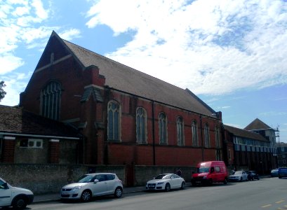 Brighton College (Burstow Gallery and Hall), Sutherland Road, Brighton (NHLE Code 1380477) (August 2013)