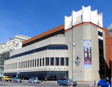 Brighton Centre, Kings Road, Brighton (from SE) (April 2013)