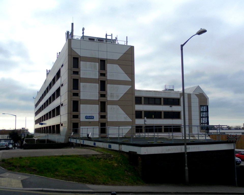 Brighton Police HQ, John Street, Carlton Hill, Brighton (March 2013) (1)