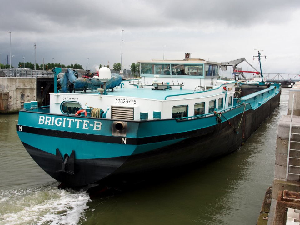 Brigitte-B - ENI 02326775, Van Cauwelaertsluis, Port of Antwerp pic8