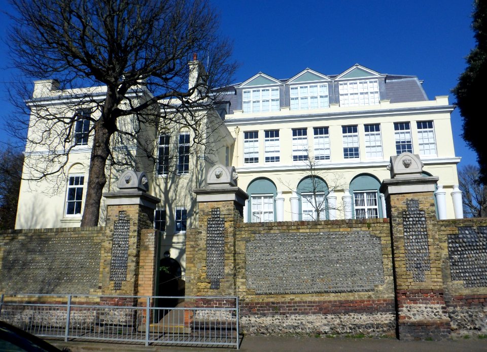 Brighton and Hove High School (The Temple Building), Denmark Terrace, Montpelier, Brighton (NHLE Code 1389120) (March 2014) (2)