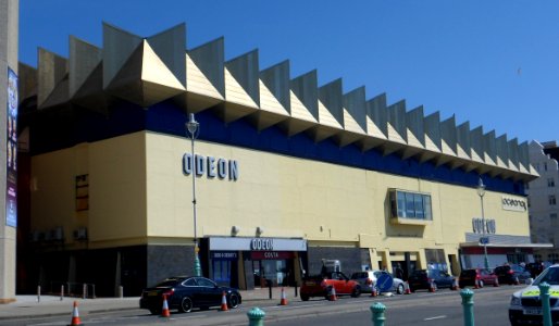 Brighton Odeon Kingswest Cinema, Junction of Kings Road and West Street, Brighton (from SW) (April 2013)