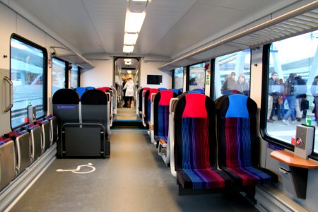 Breng GTW Interieur 2e klasse fietsenafdeling