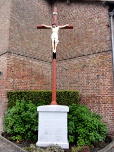 Brissay-Choigny (Aisne) croix de chemin sud