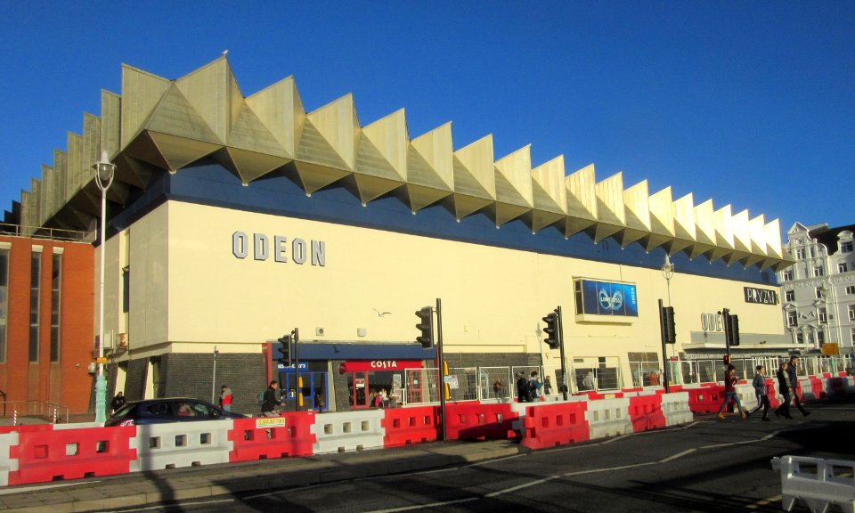 Brighton Odeon Kingswest Cinema, Junction of King's Road and West Street, Brighton (January 2017)