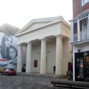 Brighton Unitarian Church, New Road, North Laine, Brighton (NHLE Code 1380110) (December 2017) (1)