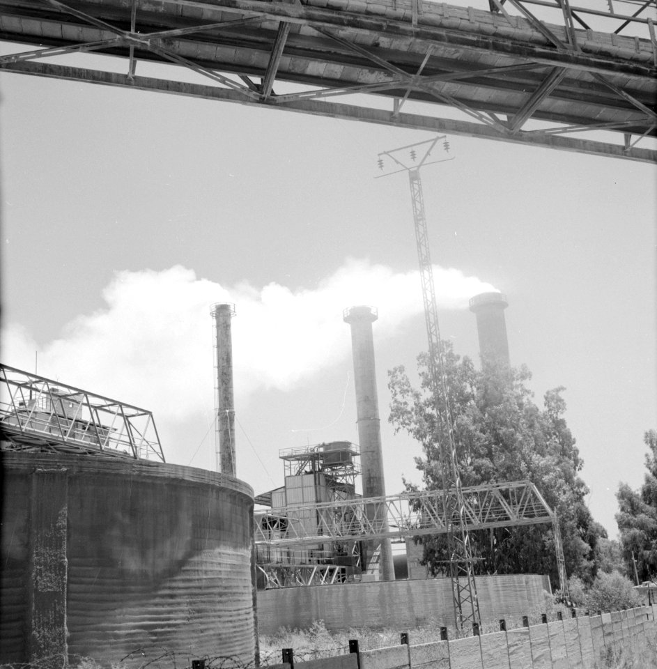 Cementfabriek bij Haifa, Bestanddeelnr 255-4349