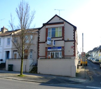 Brighton Trades Labour Club and Institute, Elm Grove-Lynton Street junction, Brighton (April 2013)
